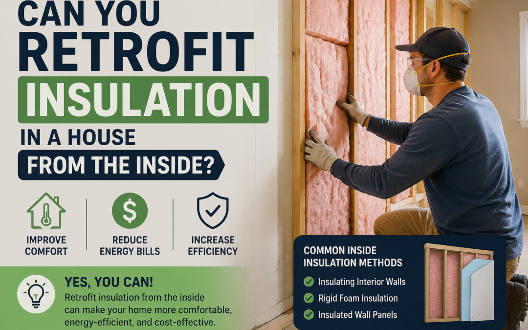 Can You Retrofit Insulation In A House From The Inside​?